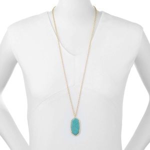 Kendra Scott Rae Necklace Turquoise